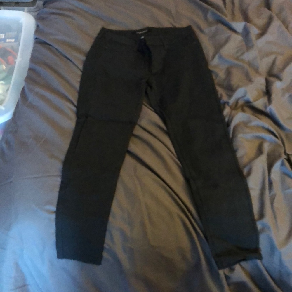 Navy blue skinny jeans